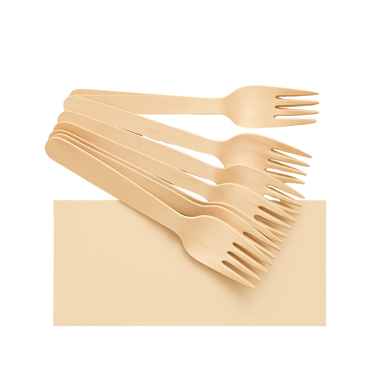 Birch wood forks